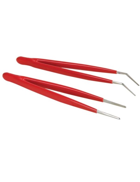 CURVED AND STRAIGHT TWEEZERS SET