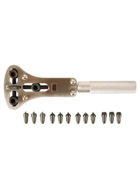 UNIVERSAL KEY SET FOR WATERPROOF WATCH CASES - 4 SETS OF 3 BITS