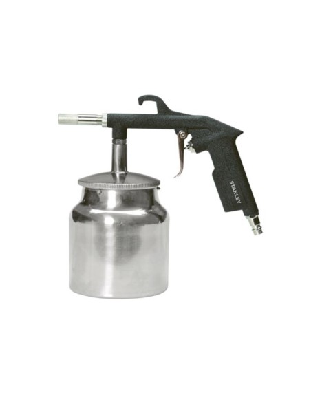 Sandstrahlpistole mit Universal-Schnellkupplung für Kompressor