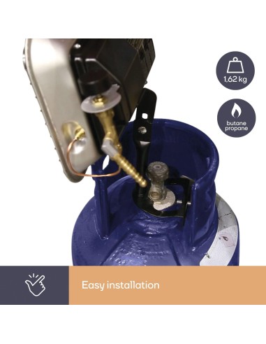 CHAUFFAGE RADIANT AU GAZ - 4500 W