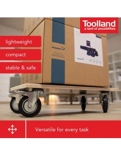 TRANSPORTEUR DE MEUBLES - 575 x 300 mm - CHARGE MAX. 400 kg 2