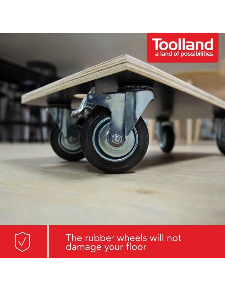 TRANSPORT-ROLLER - 575 x 300 mm - MAX. TRAGKRAFT 400 kg