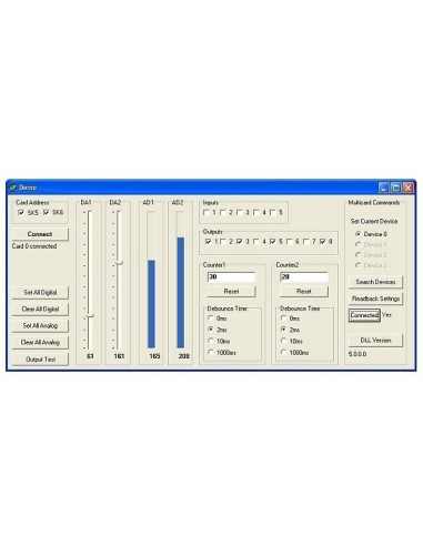 CARTE INTERFACE USB D'EXPÉRIMENTATION