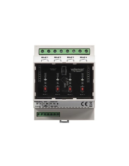 WLAN-RELAISKARTE FÜR HUTSCHIENENMONTAGE