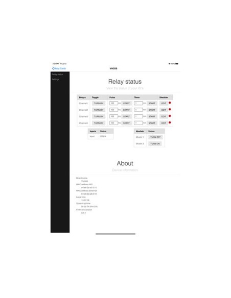 WLAN-RELAISKARTE FÜR HUTSCHIENENMONTAGE