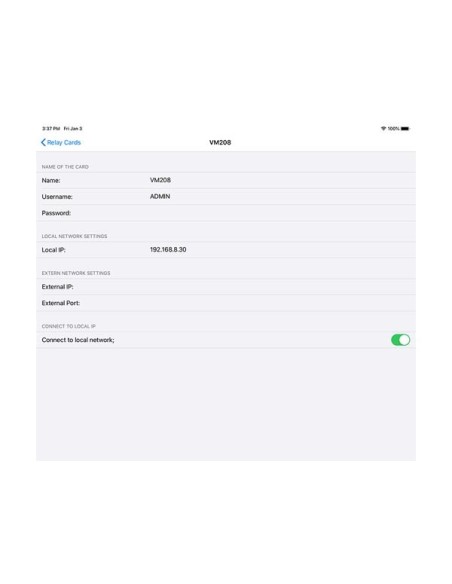 WLAN-RELAISKARTE FÜR HUTSCHIENENMONTAGE