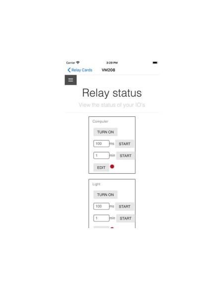 WLAN RELAISKAART VOOR DIN-RAIL-MONTAGE