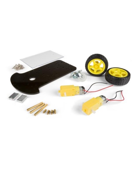 ROBOTICA-KIT FRAME MET MOTOR EN 2 WIELEN