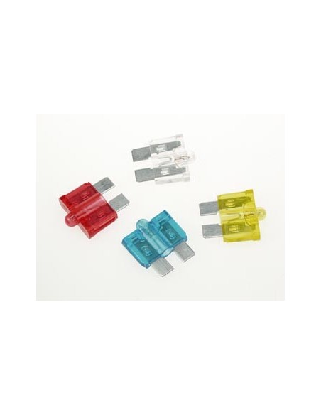 FUSIBLE AUTOMOBILE AVEC VOYANT LUMINEUX (25A - BLANC)