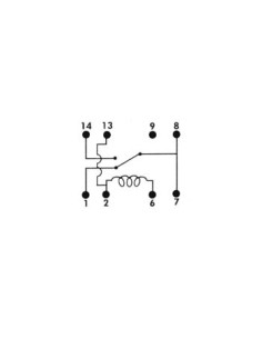 DIL RELAY 0.5A/10W MAX. 1 x INVERTER 24Vdc 2