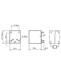 MINIATURE RELAY 15A/28VDC-125VAC 7A/220VAC 1 x INVERTER... 2
