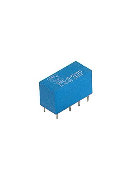 DIL RELAIS 1A/30VCC-125VCA 2 x WISSEL 6Vdc