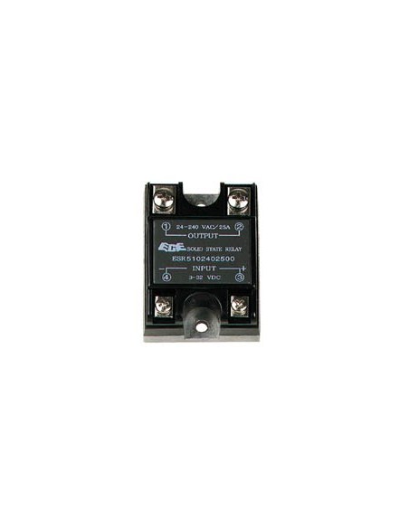 SOLID STATE VERMOGENRELAIS 25A / 240V 1 x MAAK