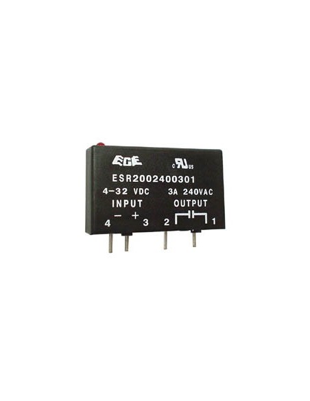 SOLID-STATE-LEISTUNGSRELAIS 3A / 240V 1 x Ein