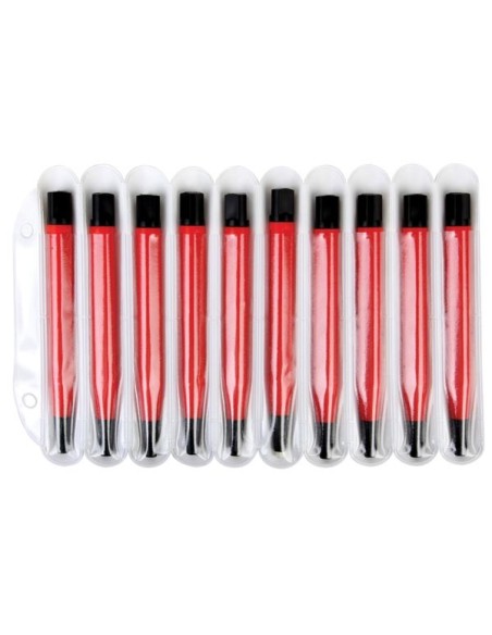 10 PCS GLASS FIBER PENCIL IN PLASTIC POUCH - ECOBRA