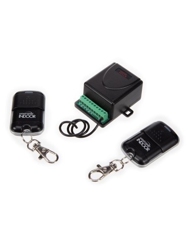 Wireless receiver + 2 transmitters set, indoor use