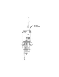 Wireless receiver + 2 transmitters set, outdoor use 2