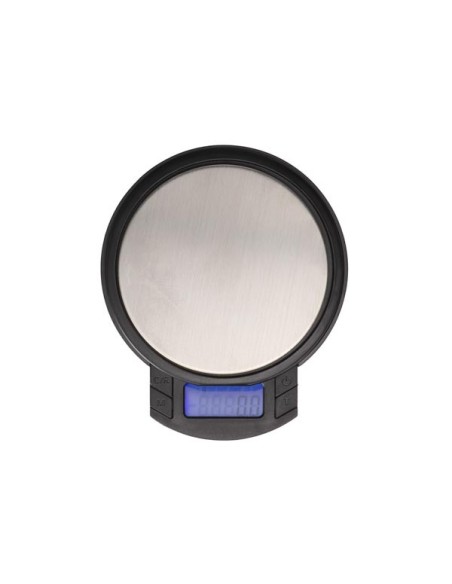 DIGITAL MINI ROUND PRECISION SCALE - 500 g / 0.1 g with retractable LCD display