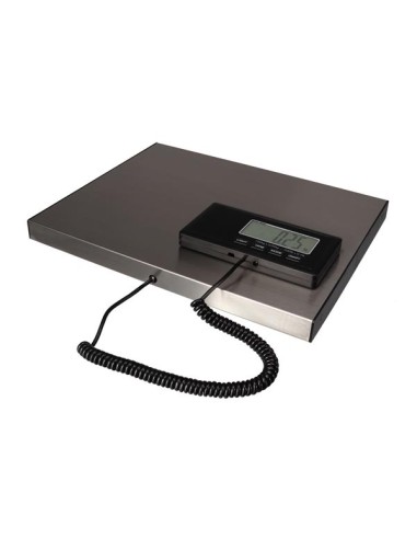 DIGITALE PAKETWAAGE MIT ABNEHMBAREM DISPLAY - 150 kg / 50g