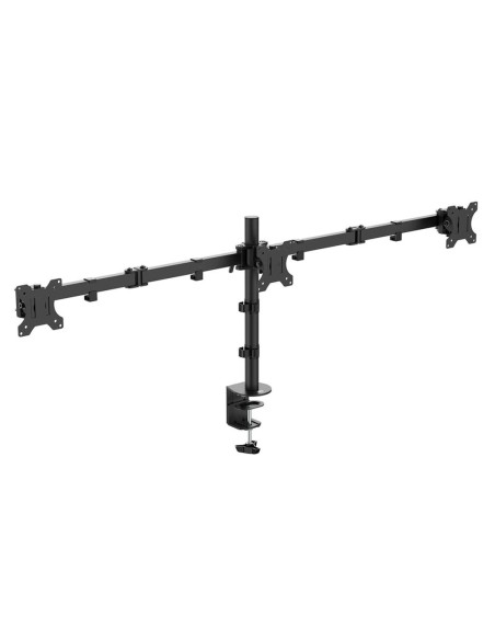 Drievoudige monitorarm tot 27"