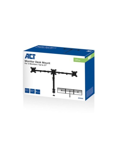 Dreifacher Monitorarm bis zu 27"