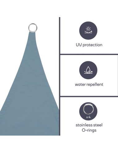 SHADE SAIL - SQUARE - 3.6 x 3.6 m - COLOUR:...