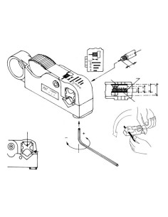 DÉNUDEUR DE CÂBLES COAXIAUX (RG58 - RG59) 2