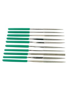 SET VAN 10 DIAMANTPOEDERVIJLEN