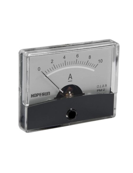 ANALOGUE CURRENT PANEL METER 10A DC / 60 x 47mm