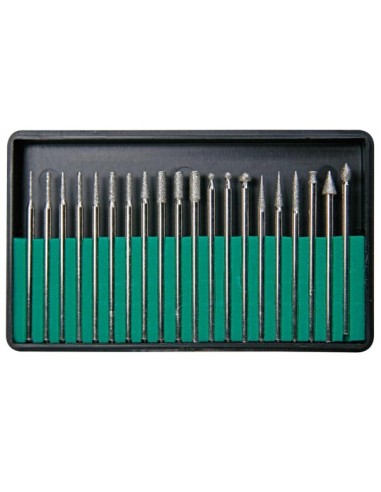 20-PC DIAMOND-MOUNTED POINT SET