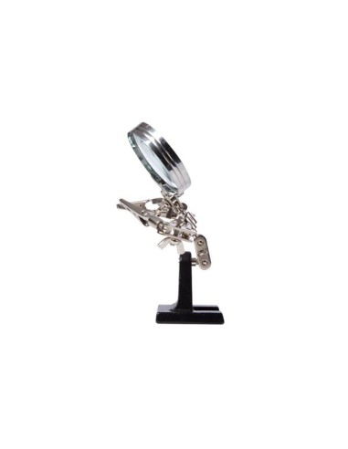 HELPING HAND WITH MAGNIFIER
