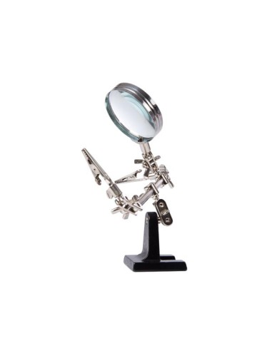 HELPING HAND WITH MAGNIFIER