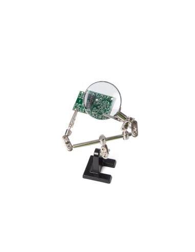 HELPING HAND WITH MAGNIFIER