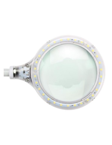 LED DESK LAMP WITH CLIP AND MAGNIFYING GLASS -...