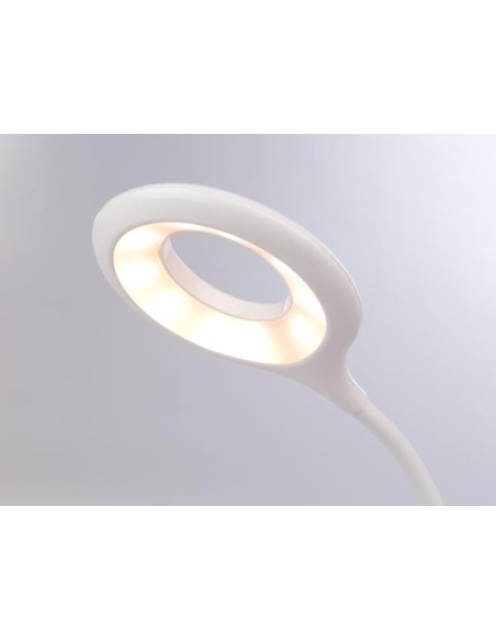 LED-LEUCHTE MIT CLIP - DIMMBAR - 20 LEDs - WEIß - WIEDERAUFLADBAR