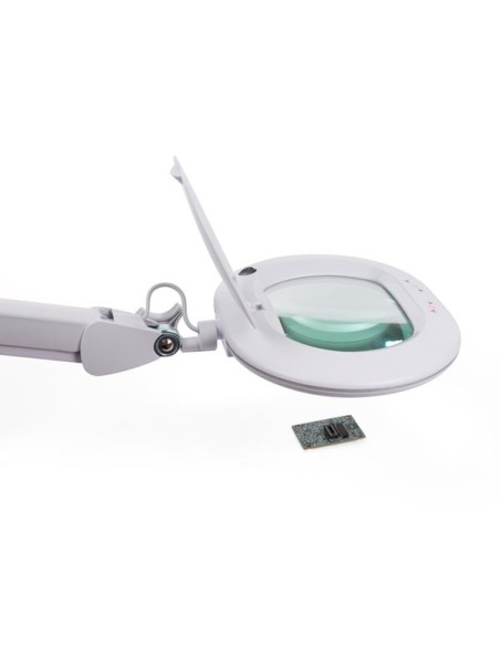 LAMPE-LOUPE LED - INTENSITÉ VARIABLE - 5 DIOPTRIES - 60 LEDs