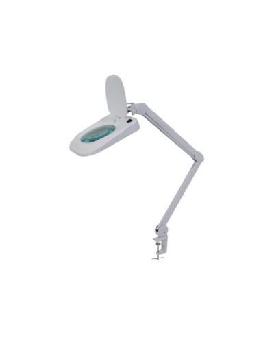 LED DESK LAMP WITH MAGNIFYING GLASS 5 DIOPTRE - 10 W - 60 LEDS - WHITE