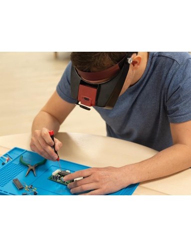 HEAD MAGNIFIER with LED LIGHT 1.8x - 2.3x - 3.3x