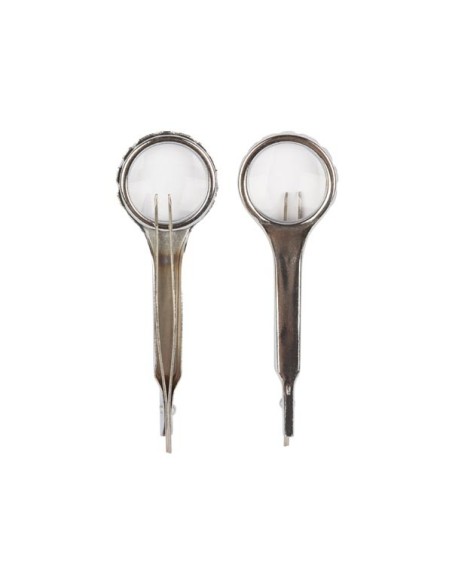 LOUPE (6x) AVEC PINCETTE