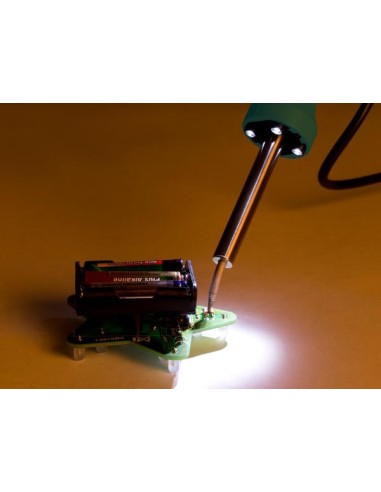 FER À SOUDER HAUTE QUALITÉ AVEC 4 LEDs - 30 W /...