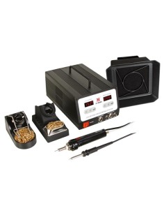 SOLDERING & DESOLDERING STATION  100W/230V WITH VARIABLE...