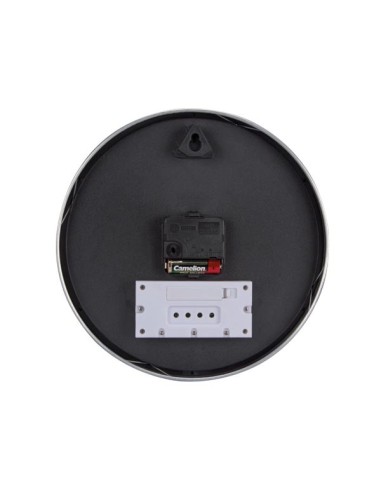 HORLOGE MURALE  EN ALUMINIUM AVEC ÉCRAN LCD ET...