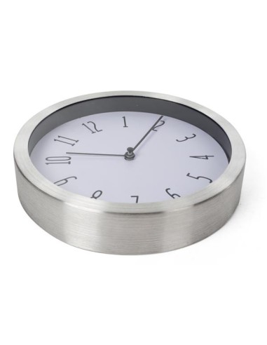 HORLOGE MURALE EN ALUMINIUM - Ø 20 cm