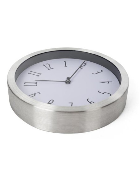 HORLOGE MURALE EN ALUMINIUM - Ø 20 cm