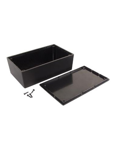 PLASTIC BEHUIZING - ZWART 160 x 95 x 55mm