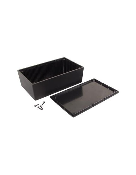 PLASTIC BOX - BLACK 160 x 95 x 55 mm