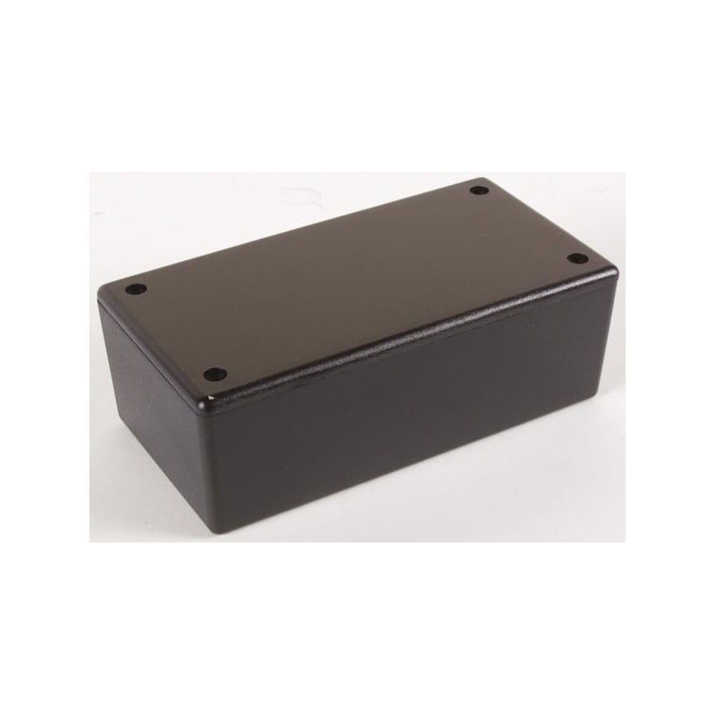 PLASTIC BOX - BLACK 130 x 70 x 45mm