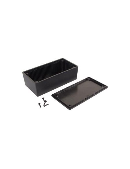 PLASTIC BOX - BLACK 130 x 70 x 45mm