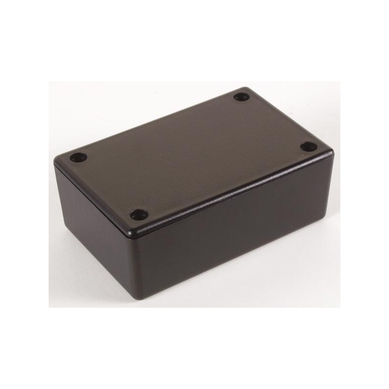 PLASTIC BOX - BLACK 85 x 55 x 30 mm