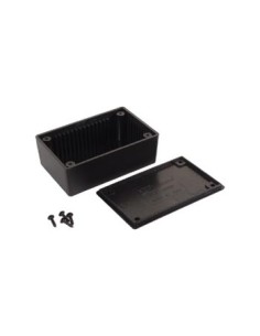 COFFRET PLASTIQUE - NOIR 85 x 55 x 30mm 2
